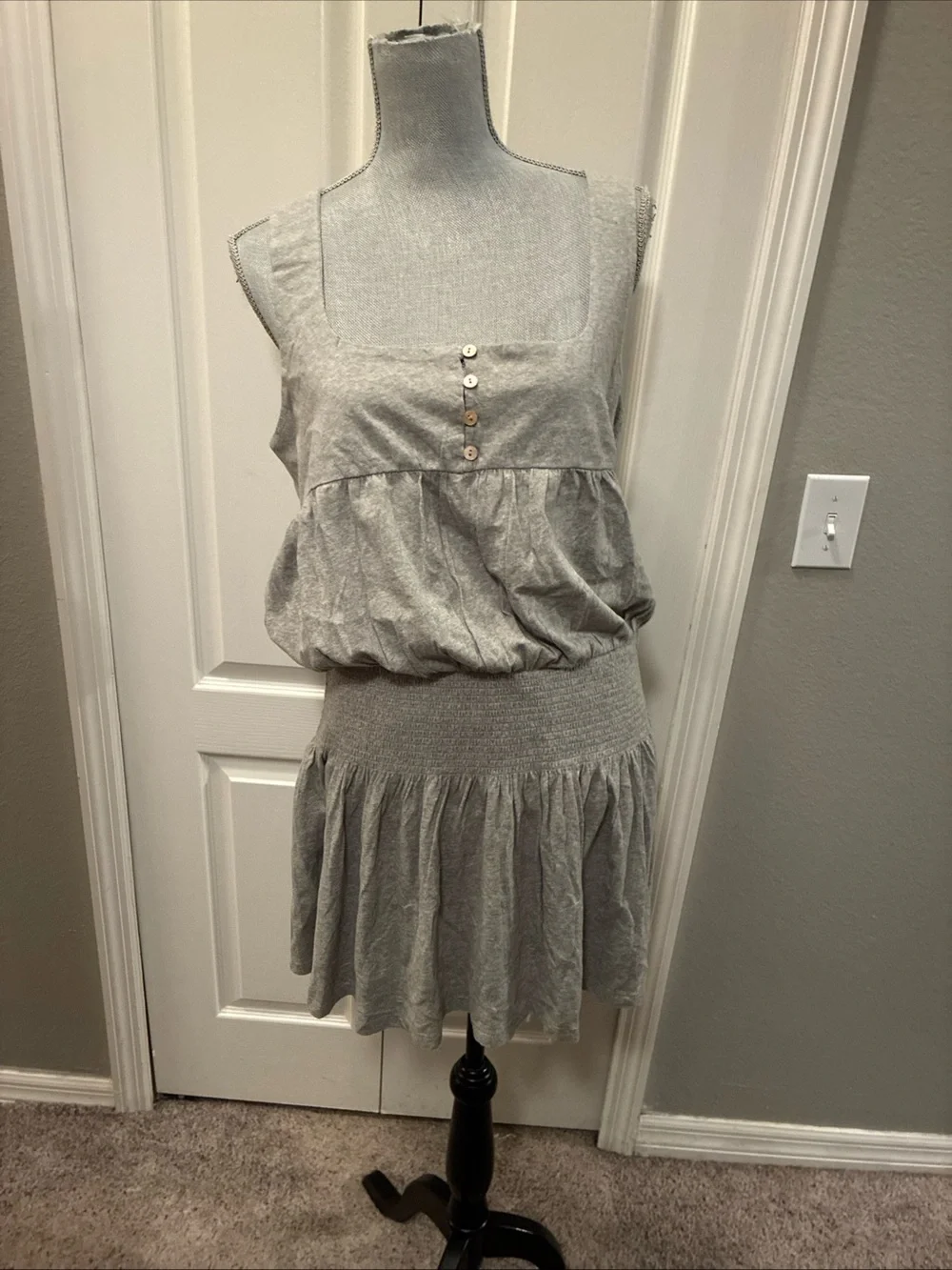 Free people ladies Hally cotton jersey dress size XL